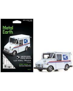 2023 LLV Mail Truck Model Kit - USPS Steel Model by Metal Earth - Moderate Difficulty