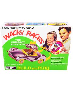 1968 Skill 2 Snap Model Kit 1/25 Compact Pussycat Penelope Pitstop Wacky Races MPC