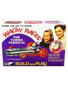 1968 Skill 2 Snap Model Kit Turbo Terrific Peter Perfect Figurine Wacky Races 1/25 MPC