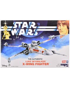 1977 Skill 2 Snap Model Kit Luke Skywalker X-Wing Fighter 1/63 Scale MPC Star Wars