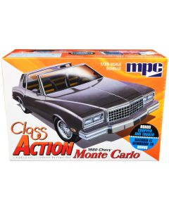 1980 Chevrolet Monte Carlo Model Kit 1/25 Scale MPC with Motorcycle and Trailer