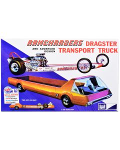 1/25 Scale Model Kit 1960s Ramchargers Dragster & Advanced Design Transport Truck MPC