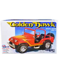 1981 Jeep CJ5 Model Kit - MPC Golden Hawk 1/25 Scale Car