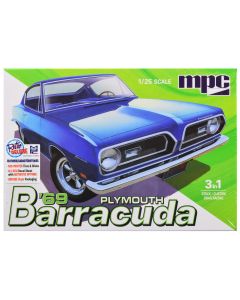 1969 Plymouth Barracuda Model Kit 3-in-1 1/25 Scale MPC Skill 2