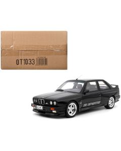 1985 BMW ACS3 Sport 2.5 Model Car 1/18 Limited Edition Diamond Black Metallic by Otto Mobile