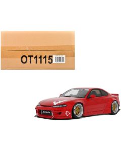 2014 Nissan Silvia S15 Rocket Bunny RHD Red 1/18 Limited Edition Model Car by Otto Mobile