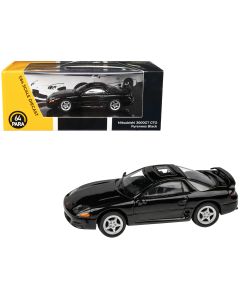 1/64 Diecast Model Car Mitsubishi 3000GT GTO Black Sunroof Paragon Models