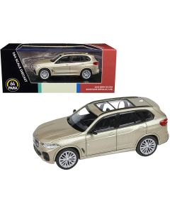 2018 BMW X5 G05 Sunroof Sunstone Gold 1/64 Diecast Model Car Paragon Models