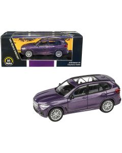 2018 BMW X5 1/64 Diecast Model Car Daytona Violet Metallic Sunroof Paragon Models