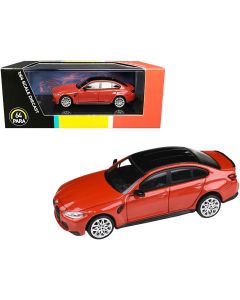 1/64 Diecast BMW M3 G80 Toronto Red Metallic Black Top Paragon Model Car