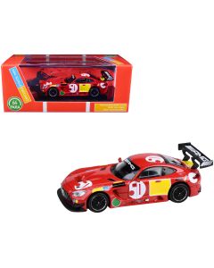 2021 Mercedes-AMG GT3 Diecast Model Car 1/64 24 Hours of Spa 50th Anniversary