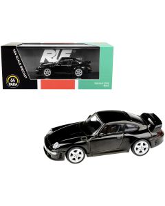 1995 RUF CTR2 Black 1/64 Diecast Model Car Paragon Limited Edition