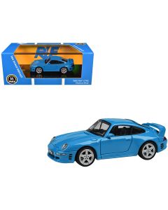 1995 RUF CTR2 Diecast Model Car - Mexico Blue 1/64 Scale by Paragon Models
