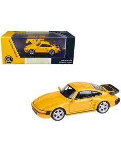 1986 RUF BTR 1/64 Diecast Model Car Blossom Yellow by Paragon Models