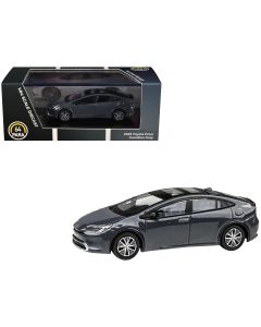 2023 Toyota Prius 1/64 Diecast Model Car - Guardian Gray by Paragon Models