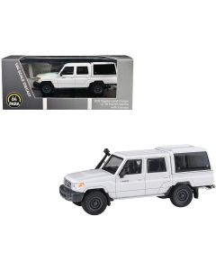 2012 Toyota Land Cruiser LC 79 Diecast Model Car 1/64 Canopy French Vanilla White by Paragon