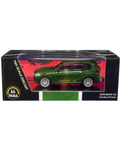 2018 BMW X5 Verde Ermes Green Metallic Sunroof 1/64 Diecast Paragon Models