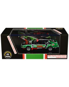 1984 Toyota Celica Supra #16 Diecast Model Car, Castrol Livery, 1/64 Scale, Paragon