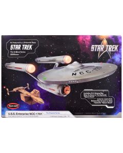 1966 Skill 2 Model Kit U.S.S. Enterprise NCC-1701 Star Trek 1/1000 Scale by Polar Lights