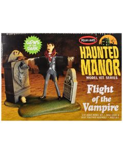 2023 Polar Lights 1/12 Scale Model Kit - Haunted Manor Flight of the Vampire Diorama Set