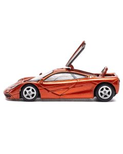 2023 McLaren F1 Orange Metallic 1/64 Diecast Model Car by Pop Race