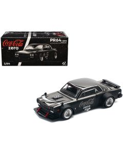 2023 Skyline GT-R V8 Drift Hakosuka RHD Diecast Model Car - Coca-Cola Zero 1/64