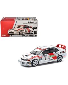 1997 Mitsubishi Lancer Evolution IV RHD Tommi Makinen 1/64 Diecast Model Car