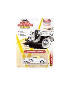 1931 Cadillac Cabriolet 1/64 Diecast Model Car White Cream Top Limited Edition Racing Champions