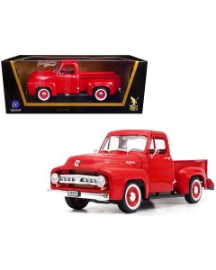1953 Ford F-100 Pickup Truck Diecast Model Car Red 1/18 by Road Signature