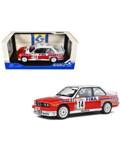 1993 BMW E30 M3 #14 Marc Duez Diecast Model Car 1/18 Solido Belgian Procar Championship