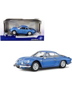 1969 Alpine A110 1600S Diecast Model Car Blue Metallic 1/18 by Solido