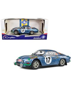 1972 Alpine A110 1600S #17 Diecast Model Car - Rallye de Monte-Carlo 1/18 Solido