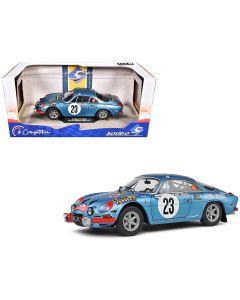 1972 Alpine A110 1600S #23 Rallye Monte-Carlo 1/18 Diecast Solido Model Car