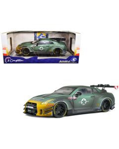 2022 Nissan GT-R RHD Liberty Walk 2.0 Body Kit Diecast Model Car 1/18 by Solido