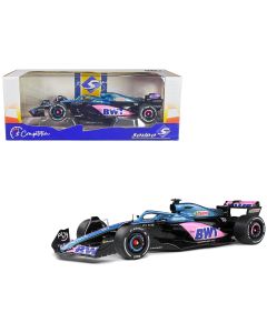 2023 Alpine A523 Blue Edition BWT F1 1/18 Diecast Model Car by Solido