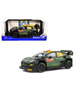 2022 Ford Puma Rally1 Hybrid #37 Lorenzo Bertelli Diecast Model 1/18 Solido