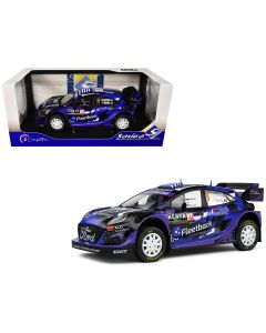 2022 Ford Puma Rally1 Hybrid #9 Diecast Model Car - Safari Rally Kenya 1/18 by Solido