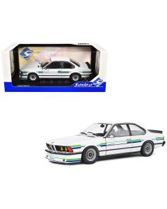 1984 BMW Alpina B7 Turbo E24 Diecast Model Car 1/18 White Blue Green Graphics Solido