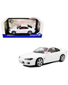 1999 Nissan Silvia S15 Spec-R RHD Diecast Model Car 1/18 Aspen White Solido