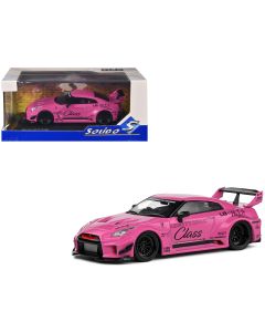 2019 Nissan GT-R R35 Diecast Model Car Pink RHD LB-Silhouette 1/43 by Solido