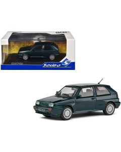 1989 Volkswagen Golf Rallye G60 Diecast Model Car Green Metallic 1/43 by Solido