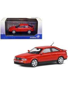1992 Audi Coupe S2 Diecast Model Car - Lazer Red 1/43 Scale by Solido