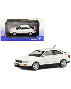 1992 Audi Coupe S2 Diecast Model Car 1/43 Pearl White Metallic by Solido