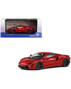 2023 McLaren Artura Hybrid Supercar 1/43 Diecast Model Car Amaranth Red by Solido