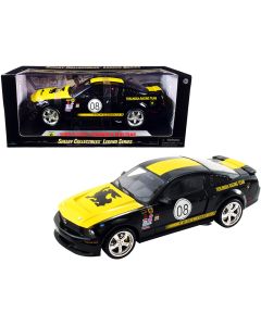 2008 Ford Shelby Mustang Terlingua 1/18 Diecast Model Car Black Yellow Shelby Collectibles