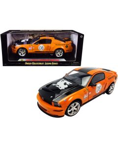 2008 Ford Shelby Mustang Terlingua Orange Black 1/18 Diecast Model Car Shelby