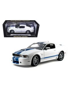2011 Ford Shelby Mustang GT350 White 1/18 Diecast Model Car Shelby Collectibles