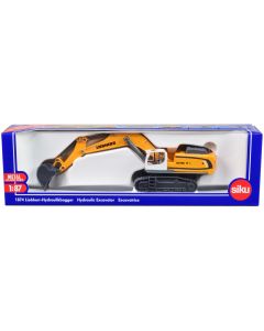2023 Liebherr 976 Hydraulic Excavator Yellow 1/87 Diecast Model Siku HO Scale