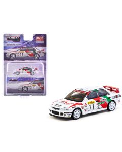 1995 Mitsubishi Lancer Evolution II RHD Tommi Makinen Rally Monte-Carlo 1/64 Diecast Model