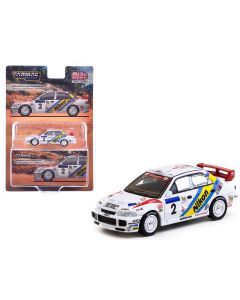 1995 Mitsubishi Lancer Evolution III #2 Diecast Model - Hong Kong-Beijing Rally Winner 1/64 by Tarmac Works